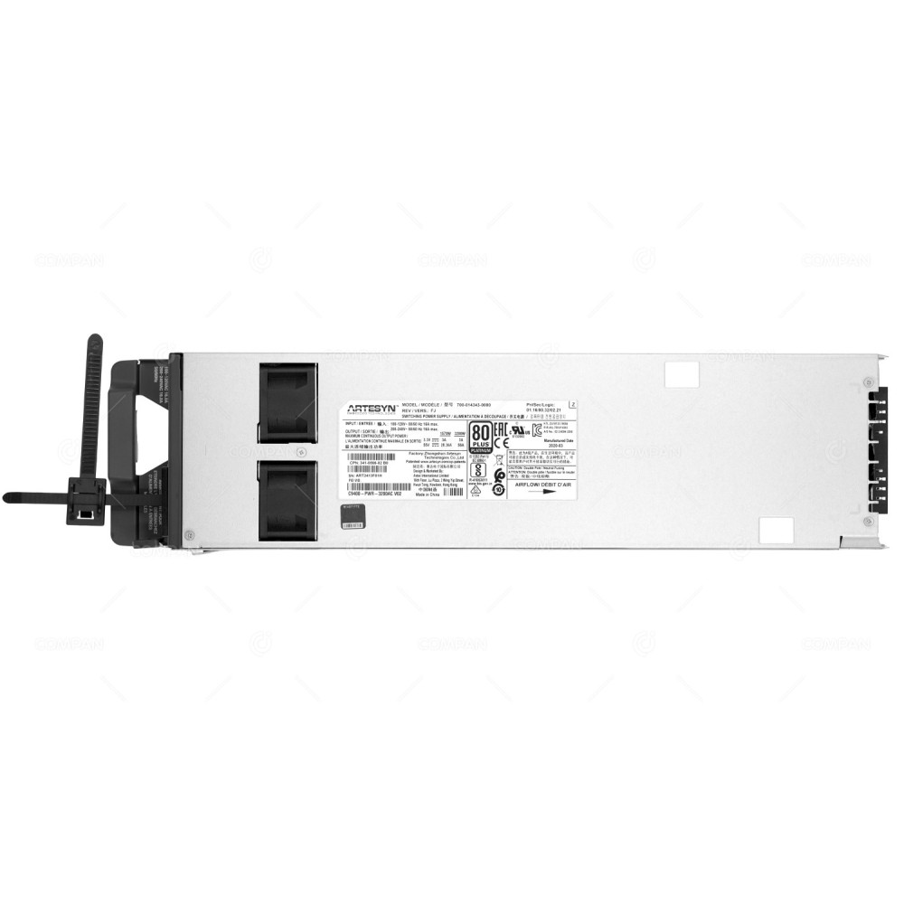 C9400-PWR-3200AC  CISCO C9000 SERIES  3200W 80 PLUS PLATINUM POWER SUPPLY FOR C9407R